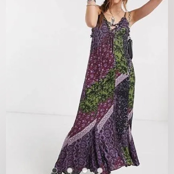 Free People Work of Art maxi dress size medium - Picture 5 of 10